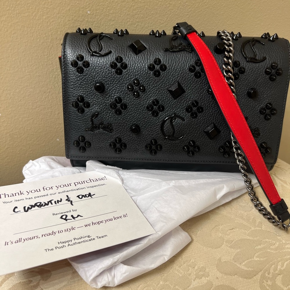 Christian Louboutin Studded Crossbody Bag